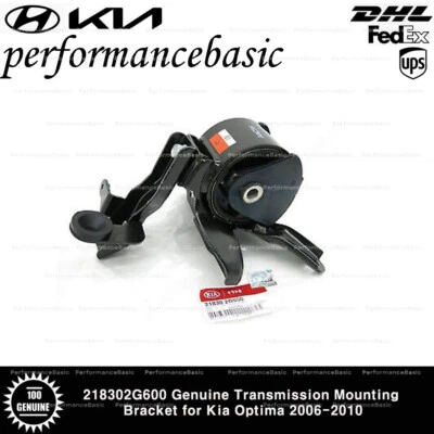 218302G600 Genuine Transmission Mounting Bracket for Kia Optima 2006-2010 - Image 1 of 2