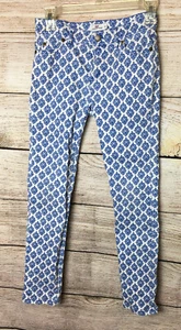 Vineyard Vines Mädchen Jeans Hose blau weiß Größe 10 Baumwolle Stretch - Bild 1 von 12