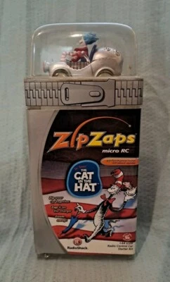 VTG Radio Shack ZipZaps Micro RC Dr Seuss The Cat in the Hat -NEW Factory Sealed - Image 1 of 4