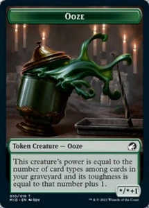 Zombie (005) / Ooze (010) Token x1 1x FOIL Innistrad: Midnight Hunt NM MTG - Picture 1 of 2