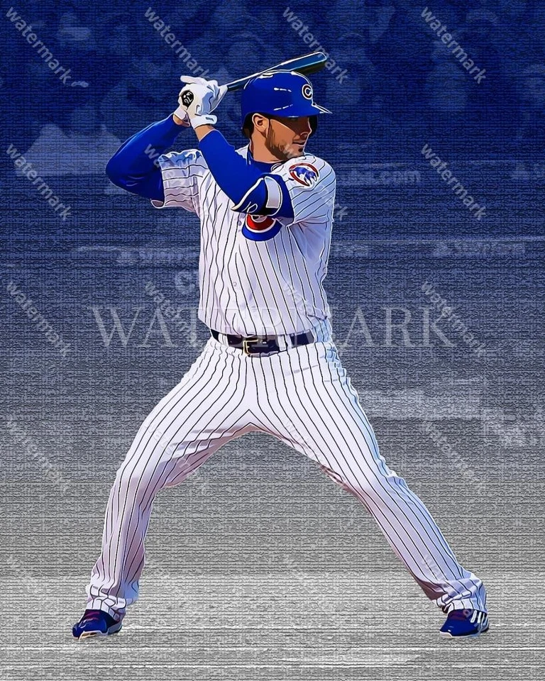 Foto cómica DF604 Kris Bryant Chicago Cubs 8x10 11x14 16x20 Foto 1 de 1