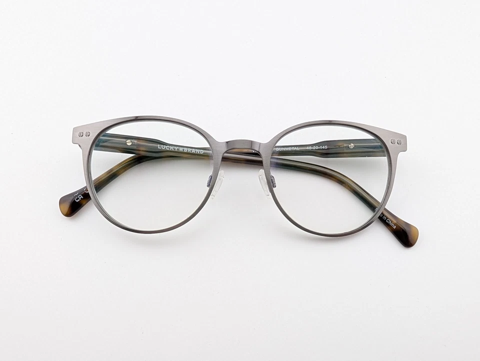 Gafas Lucky Brand, solo marcos, VLBD531, 48-20-145, metal/plástico, Gunmetal Foto 1 de 4