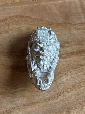 WFB Warhammer Fantasy The Old World GIANT Head Zinn Metal Riese Citadel - Bild 1 von 4