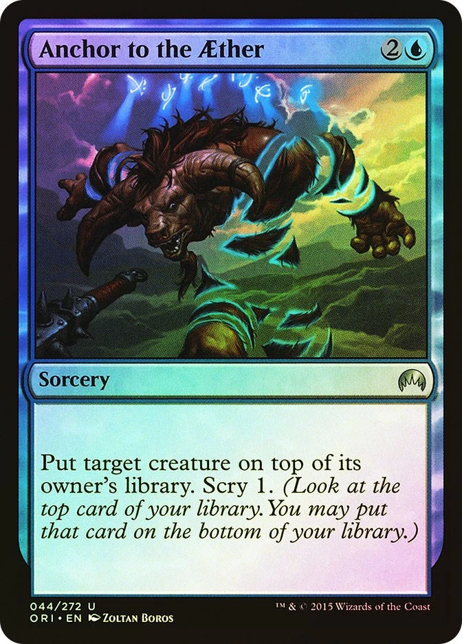 MTG FOIL Anchor to the Aether  - Magic Origins #44 - Image 1 of 1