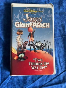 James and the Giant Peach VHS Tape 1996 Walt Disney Movie - Picture 1 of 3