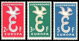 LUSSEMBURGO 1958 Europa 3v MNH** - Picture 1 of 1