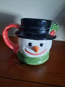 Schneemann Tasse wunderschön zu Weihnachten BN - Bild 1 von 4