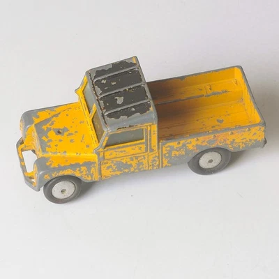 Early Vintage Corgi Toys, Land Rover 109" W.B. , Yellow Black, Play Worn, #406? - Image 1 of 4