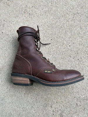 Adtec packer work boots womens 7.5 logger western - Image 1 of 4