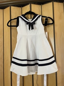 Rare Edition Sailor Dress w/ Hat White, Size 3T with OG Lord+Taylor Box NWT - Picture 1 of 14