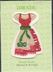 Austria 2016 Unusual stamps - Embroidery, National Costumes - Dirndl MNH** - Picture 1 of 1