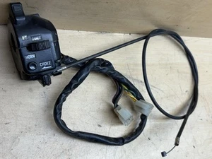 1982 Yamaha Xv750 Virago 750 Left Control Switch Handle Choke Cable On Off OEM - Picture 1 of 11