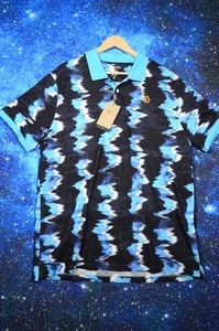 Nike Court Polo Shirt Mens 2XL Blue Black Dri-FIT Slim Fit Tennis DV8915-416 - Picture 1 of 8