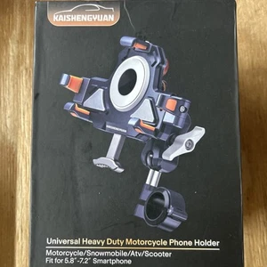 Support de téléphone portable universel pour vélo/moto - Convient pour smartphone 5,8" - 7,2" - Photo 1 sur 2
