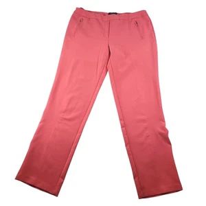 Korallenrosa Anzughose Damen 14 Schlupfhose gerades Bein Business Freizeit - Bild 1 von 15