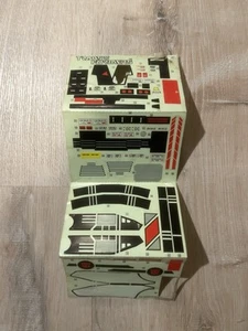 Vintage Hasbro G1 Transformers Jetfire Partial Sticker Sheet Figure Parts 1985 - Picture 1 of 7