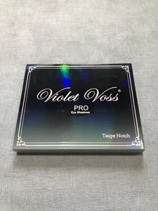 VIOLET VOSS Taupe Notch Eyeshadow Palette Gift New In box Rare - Picture 1 of 4