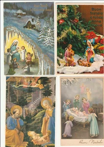 Ansichtskarten gereist 70er Jahre - Weihnachten Krippe - Bild 1 von 4