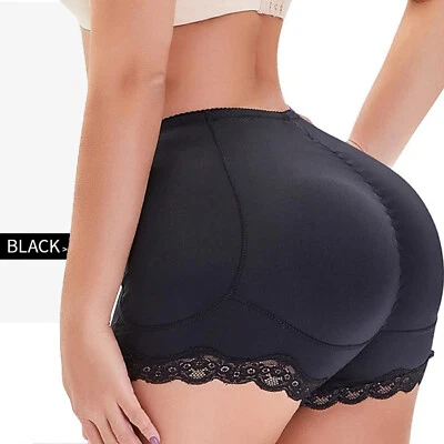Bragas levantadoras de glúteos para mujer ropa interior acolchada potenciador de cadera botín modelador culo falso Foto 1 de 4