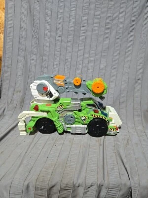 V Tech Switch N Go Dinos Jagger The T-Rex Transformer Dinosaur Robot Toy  - Image 1 of 4