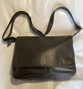 German Picard laptop brown Leather Messenger Bag - Picture 1 of 18