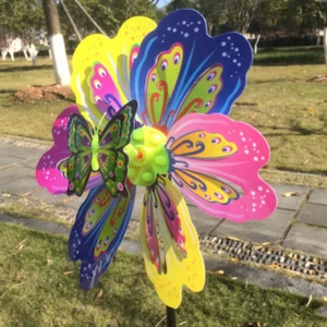 Colorful Windmill Pinwheel Wind Outdoor Garden Decoration #1 - Picture 1 of 2
