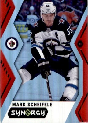 2017-18 Upper Deck Synergy Red Bounty Mark Scheifele Winnipeg Jets #24 - Image 1 of 2