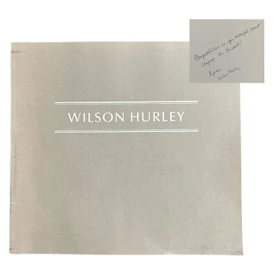 Wilson Hurley Signed An Exhibition of Oil Paintings Catalog 1977 Lowell Press - Image 1 of 4