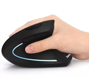 Lekvey Ergonomic Mouse, Vertical Wireless Mouse - Rechargeable 2.4GHz Optical... - Picture 1 of 5