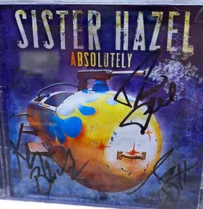 Autografiado Hermana Hazel Absolutamente folleto/inserto en estuche de joyas-SIN CD INCLUIDO - Imagen 1 de 8