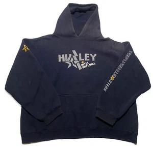 Vintage Hurley Hoodie Sweatshirt Pullover Size Youth XL  Mens Small 22x22 W1 - Picture 1 of 6