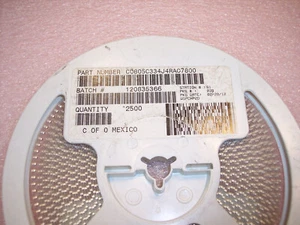 CANTIDAD (100) .33UF 16V 5% X7R 0805 SMD CERÁMICA MLCC C0805C334J4RAC KEMET ROHS - Imagen 1 de 1