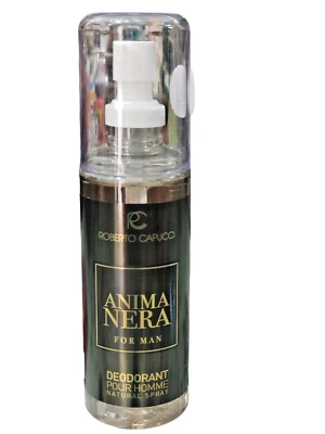 Roberto Capucci Anima Nera maschile Deodorant pour Homme ML.120 Natural Spray