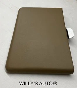 99-2010 Ford F250 F350 Super Duty Jump Seat NEW Console Lid Medium parchment Tan - Picture 1 of 6