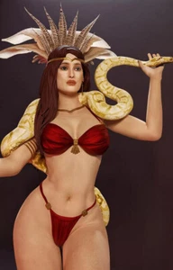 1/8 27cm Satanico Pandemonium 3D Print GK Figure Model Kit Unpainted Unassembled - Picture 1 of 7