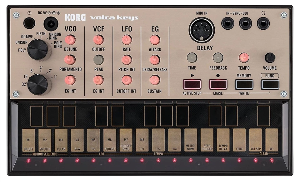 KORG Analog Loop Synthesizer volca keys Volka Keys Japan NEW - Image 1 of 4