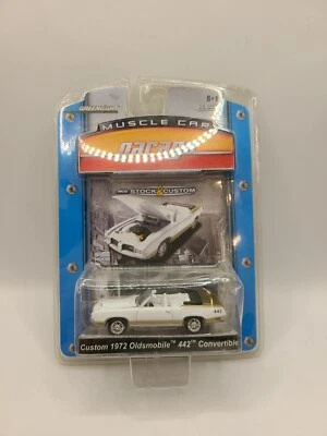 Green Light Muscle Car Garage Custom 1972 Oldsmobile 442 Convertible VERY NICE - Image 1 of 4