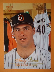 MLB 131 Andy Benes San Diego Padres Baseball Donruss 1994 - Picture 1 of 1