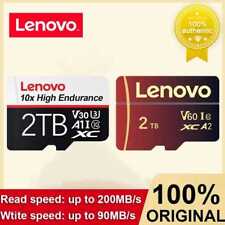 Lenovo Micro SD Karta pamięci Class 10 U1 A1 Karta 128 256 512GB 1TB 2TB + adapter