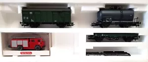 Lima L303291-4, 4 piezas Juego de tren de extinción, DB, AW Freimann (3 vagones + 1 WikingFW), Ep.4, H0 - Imagen 1 de 13