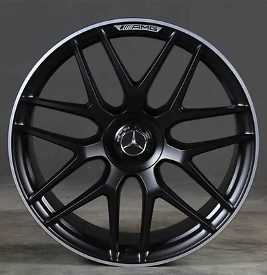 22 NEW OEM AMG MERCEDES BENZ FACTORY WHEELS RIMS GERMANY G G550 G500 G63, - Image 1 of 4