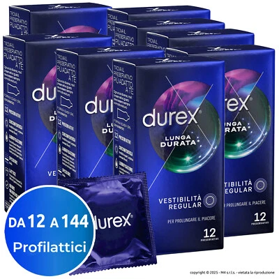 Preservativi Ritardanti Durex Performa Profilattici Eiaculazione Precoce condom - Immagine 1 di 4