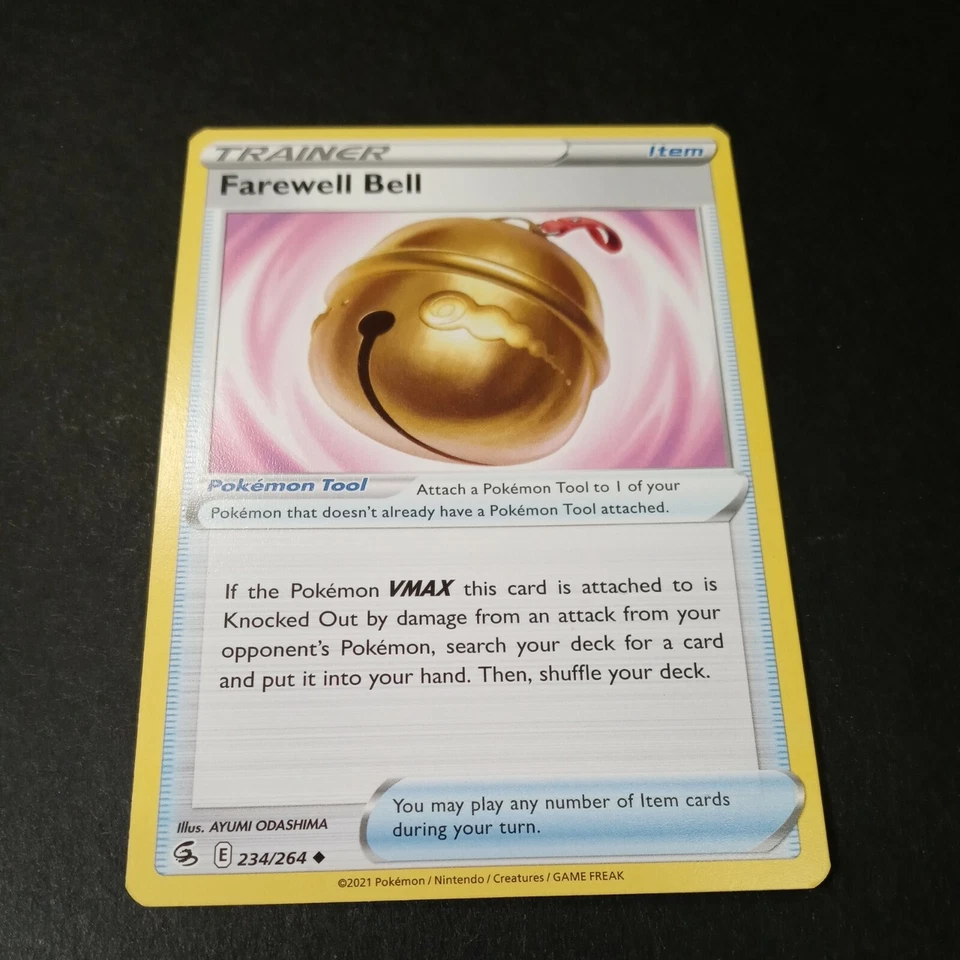 Pokemon Fusion Strike Farewell Bell Uncommon Trainer Card 234/264 NM - Image 1 of 1