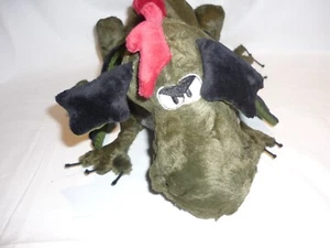 Sigikid Stofftier Plüschtier BEASTTOWN Beast Drache ca. 40cm. Grün/Rot - Bild 1 von 5