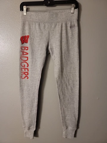 Soffe Gray Sweatpants Women's Size S Wisconsin Badgers Cover