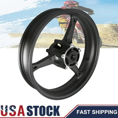 Черный передний обод колеса для Suzuki GSXR 600/750 2006-2007 GSXR 1000 RR 2005-2008 - Изображение 1 из 4