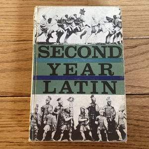 Second Year Latin by Charles Jenney Jr. 1966 Language Learning Hardcover Book - Picture 1 of 18