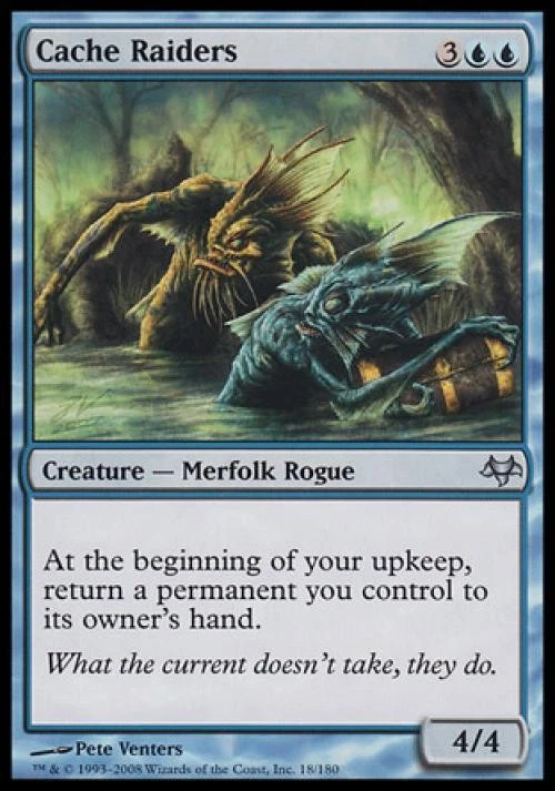 Cache Raiders -Foil Light Play MTG Eventide - Image 1 of 1