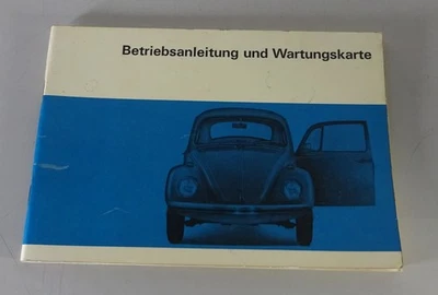 Istruzioni D'Uso VW Maggiolino 1200/1300/1500 Berlina+Cabriolet Di 08/1967 - Immagine 1 di 4