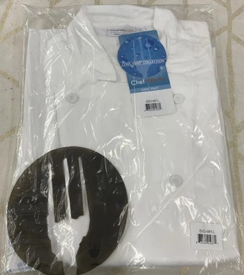 Chef Works Mens Cool Vent Chef Coat - Image 1 of 4